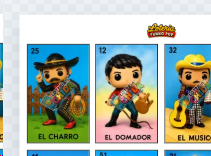 Detalle de la tabla actualizada con El Charro y El Domador como cartas especiales